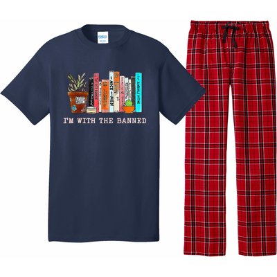 Funny IM With The Banned Banned Books Reading Books Pajama Set