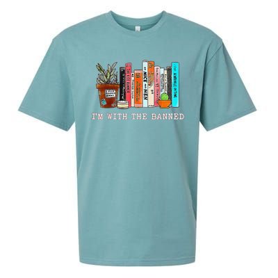 Funny IM With The Banned Banned Books Reading Books Sueded Cloud Jersey T-Shirt