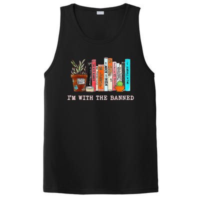 Funny IM With The Banned Banned Books Reading Books PosiCharge Competitor Tank