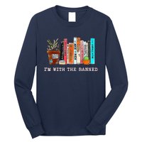 Funny IM With The Banned Banned Books Reading Books Long Sleeve Shirt