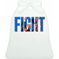 Fight I Will Fight Ceramic Bell Ornament