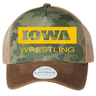 Freestyle Iowa Wrestling Wrestler Fan The Hawkeye State Legacy Tie Dye Trucker Hat