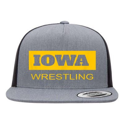 Freestyle Iowa Wrestling Wrestler Fan The Hawkeye State Flat Bill Trucker Hat