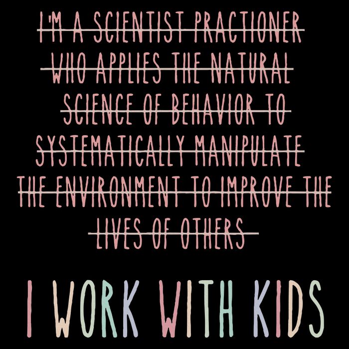 Funny I Work With Behavior Analysis Bcba 16 in Basic Backpack