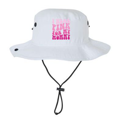 Family I Wear Pink For My Mommy Breast Cancer Awareness Legacy Cool Fit Booney Bucket Hat