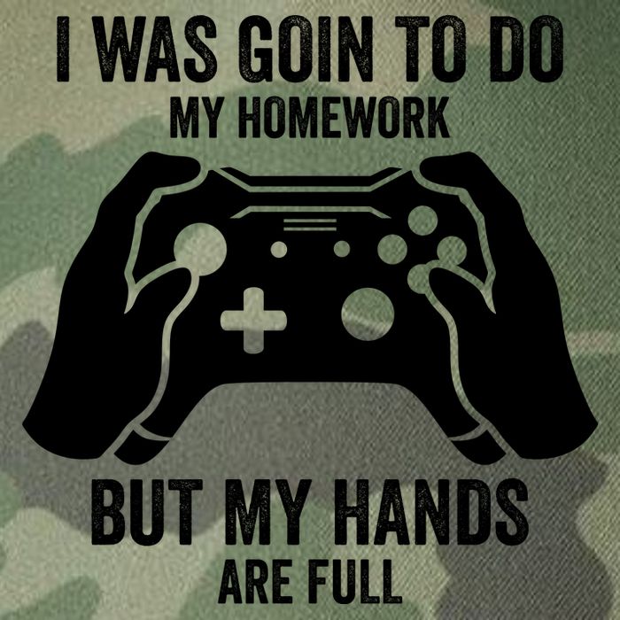 Funny I Was Going To Do My Homework But Hands Full Gamer TShirt Legacy Tie Dye Trucker Hat