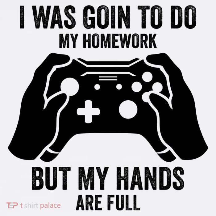 Funny I Was Going To Do My Homework But Hands Full Gamer TShirt Mesh Reversible Basketball Jersey Tank