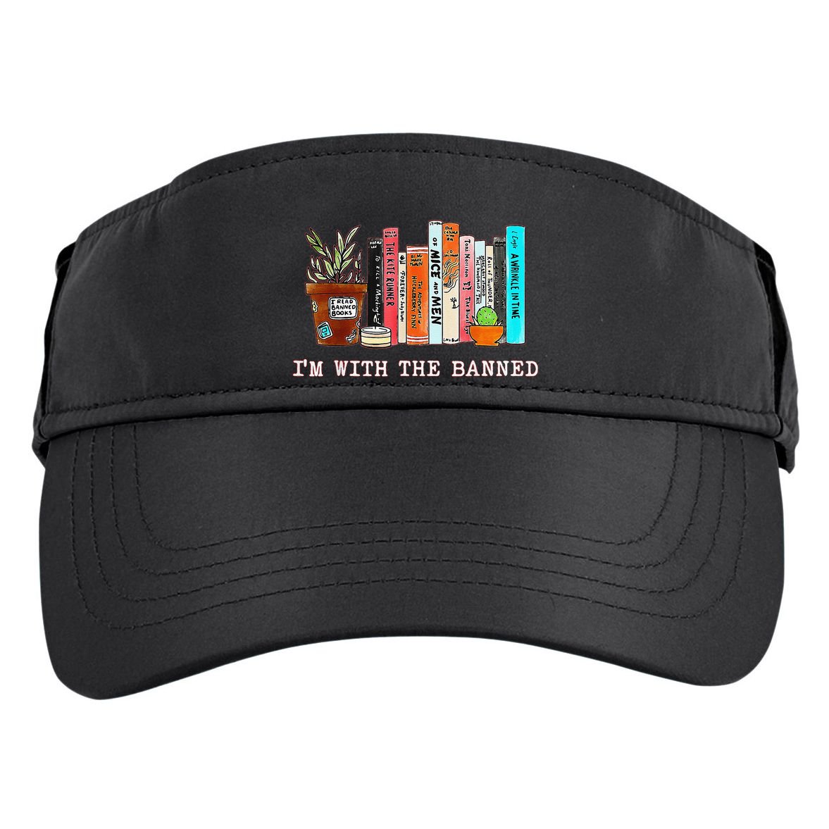 Funny IM With The Banned Banned Books Reading Books Adult Drive Performance Visor