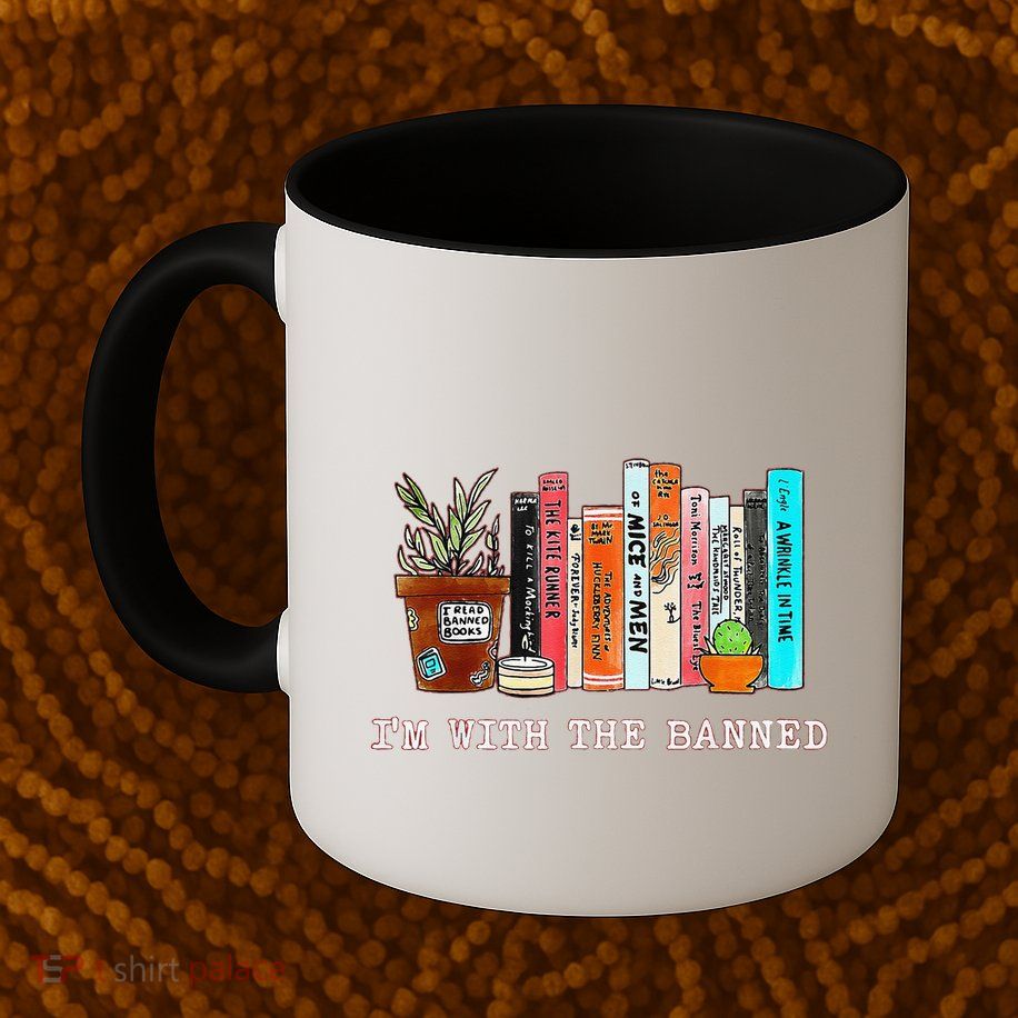 Funny IM With The Banned Banned Books Reading Books Mug