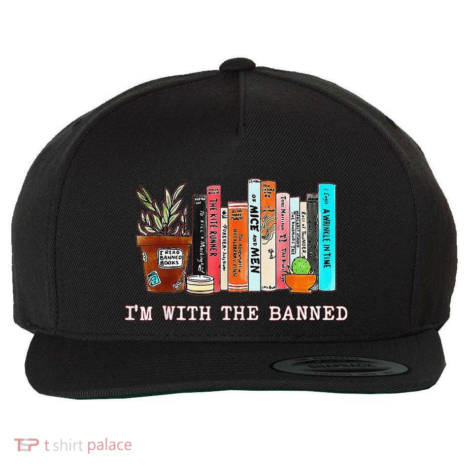 Funny IM With The Banned Banned Books Reading Books Wool Snapback Cap