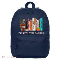 Funny IM With The Banned Banned Books Reading Books 16 in Basic Backpack