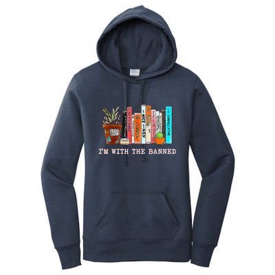 Funny IM With The Banned Banned Books Reading Books Women's Pullover Hoodie