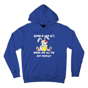 Flirting In Your 30´s Funny Dating Funny Gift Hoodie