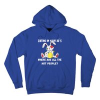 Flirting In Your 30´s Funny Dating Funny Gift Hoodie