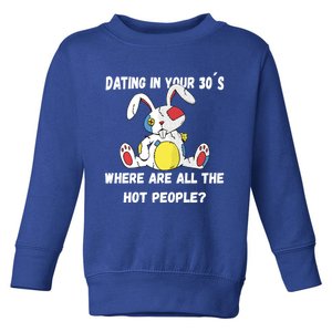 Flirting In Your 30´s Funny Dating Funny Gift Toddler Sweatshirt