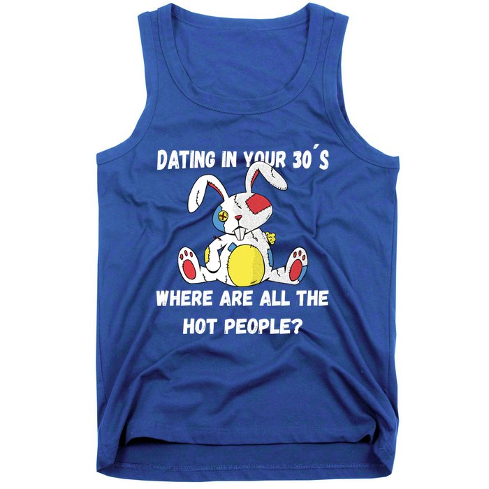 Flirting In Your 30´s Funny Dating Funny Gift Tank Top