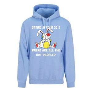 Flirting In Your 30´s Funny Dating Funny Gift Unisex Surf Hoodie