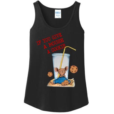 Funny If You Give Mouse A Cookie Costume Birthday Cookies Ladies Essential Tank