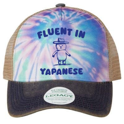 Fluent In Yapanes Legacy Tie Dye Trucker Hat