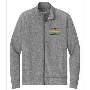 Funny If You Can Read This Thank Phoenicians Reading Stretch Full-Zip Cadet Jacket