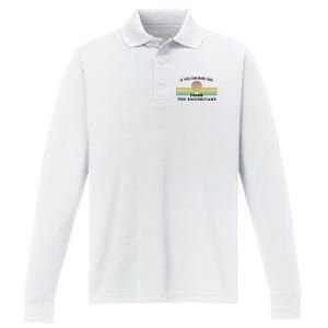 Funny If You Can Read This Thank Phoenicians Reading Performance Long Sleeve Polo