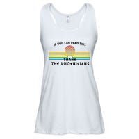 Funny If You Can Read This Thank Phoenicians Reading Ladies Essential Flowy Tank