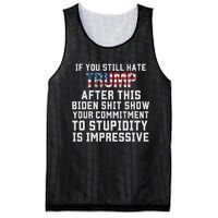 Funny If You Still Hate Trump After This Biden 2024 Mesh Reversible Basketball Jersey Tank