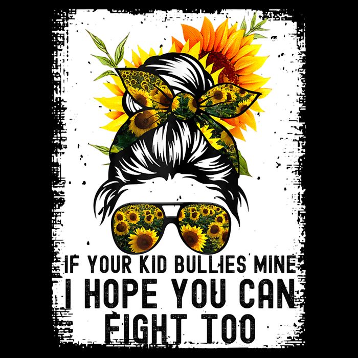 Funny If Your Bullies Mine I Hope You Can Fight Too Mesh Reversible Basketball Jersey Tank