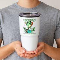 Frog If You Ask Me 2 Hop On A Call I Will Hop Off A Building Tumbler