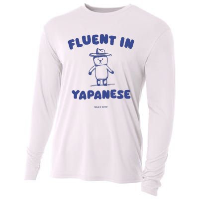 Fluent In Yapanese Cooling Performance Long Sleeve Crew