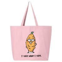 Funny I Yam What I Yam Funny Say's Who i What I yam yes I 25L Jumbo Tote