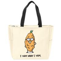 Funny I Yam What I Yam Funny Say's Who i What I yam yes I Zip Tote Bag