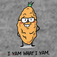 Funny I Yam What I Yam Funny Say's Who i What I yam yes I Toddler Sweatshirt