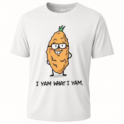 Funny I Yam What I Yam Funny Say's Who i What I yam yes I Performance Shirt