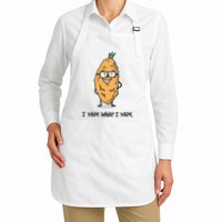 Funny I Yam What I Yam Funny Say's Who i What I yam yes I Apron