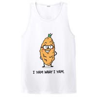 Funny I Yam What I Yam Funny Say's Who i What I yam yes I PosiCharge Competitor Tank