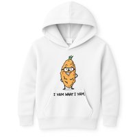 Funny I Yam What I Yam Funny Say's Who i What I yam yes I Kids Hoodie