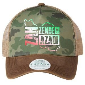 Free Iran | Zan Zendegi Azadi Heart | Freedom Love Persian Legacy Tie Dye Trucker Hat