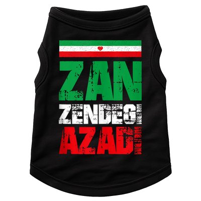 Free Iran Zan Zendegi Azadi Freedom Iran Azadi Persian Doggie Tank