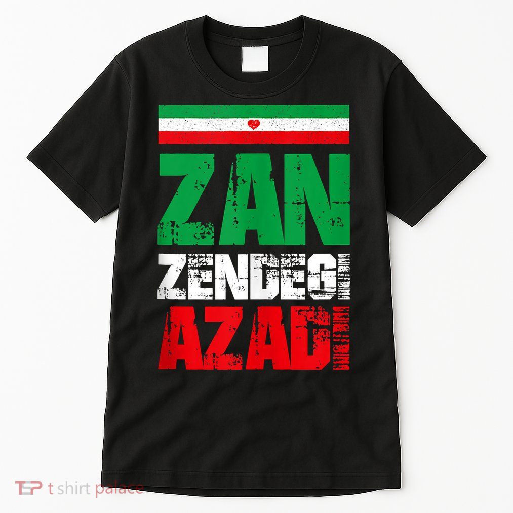 Free Iran Zan Zendegi Azadi Freedom Iran Azadi Persian Tall T-Shirt