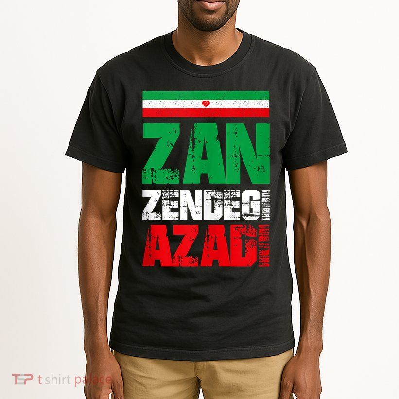Free Iran Zan Zendegi Azadi Freedom Iran Azadi Persian Tall T-Shirt