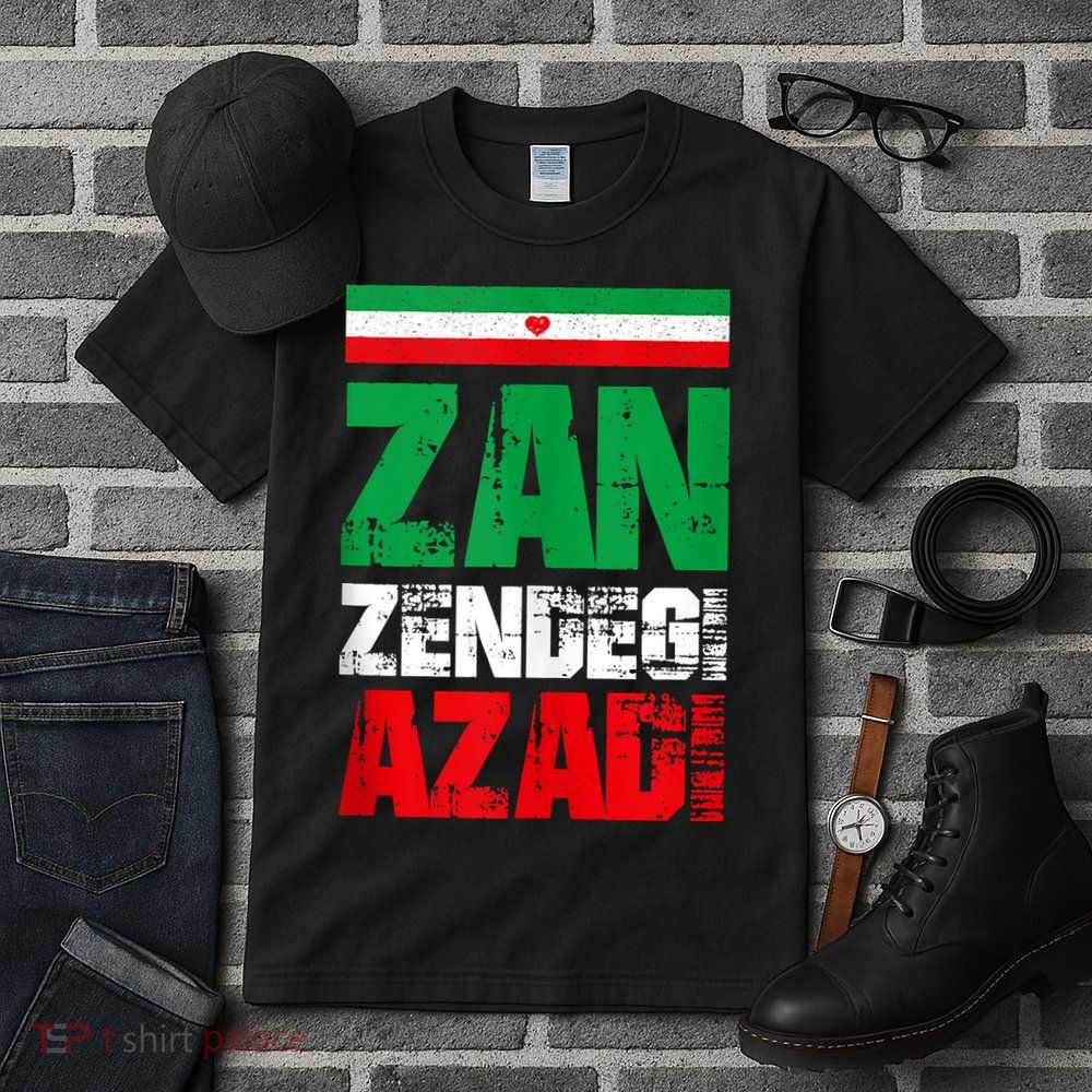 Free Iran Zan Zendegi Azadi Freedom Iran Azadi Persian Tall T-Shirt