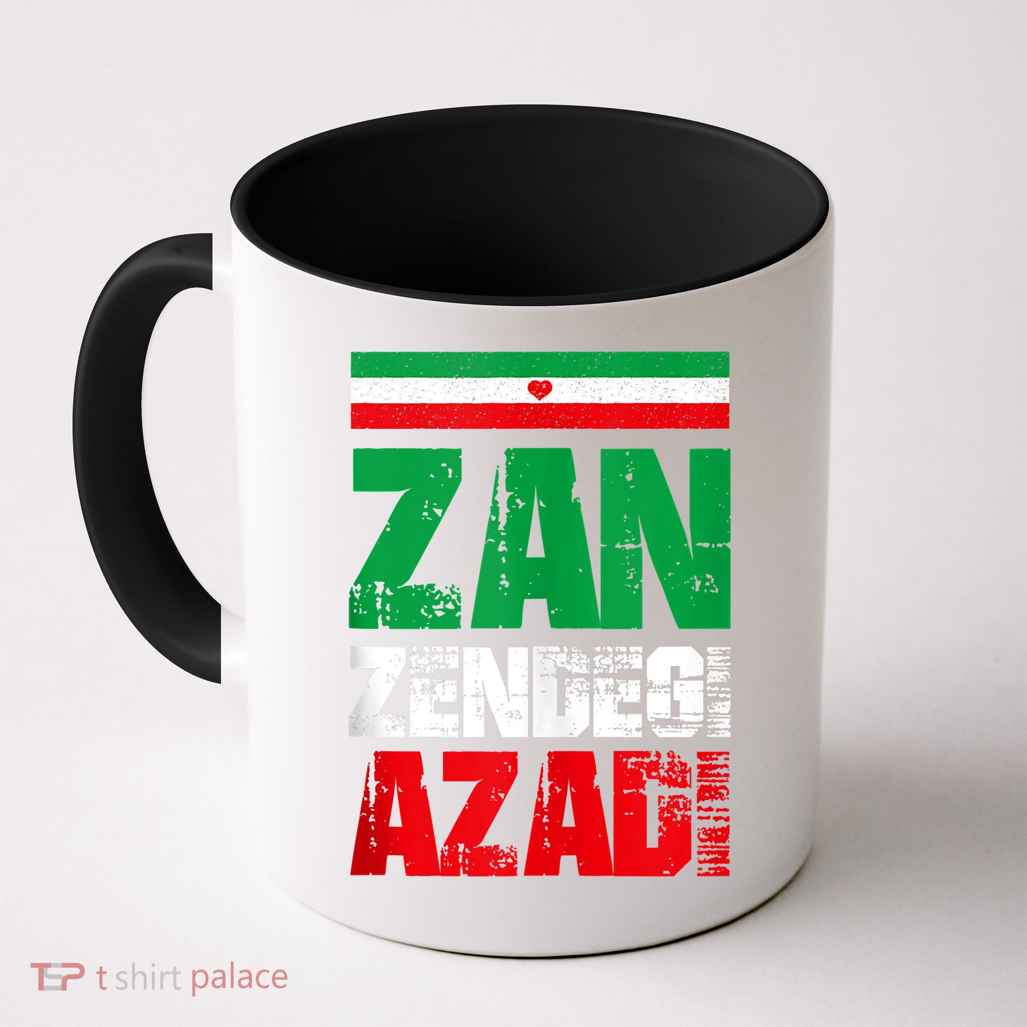Free Iran Zan Zendegi Azadi Freedom Iran Azadi Persian Mug