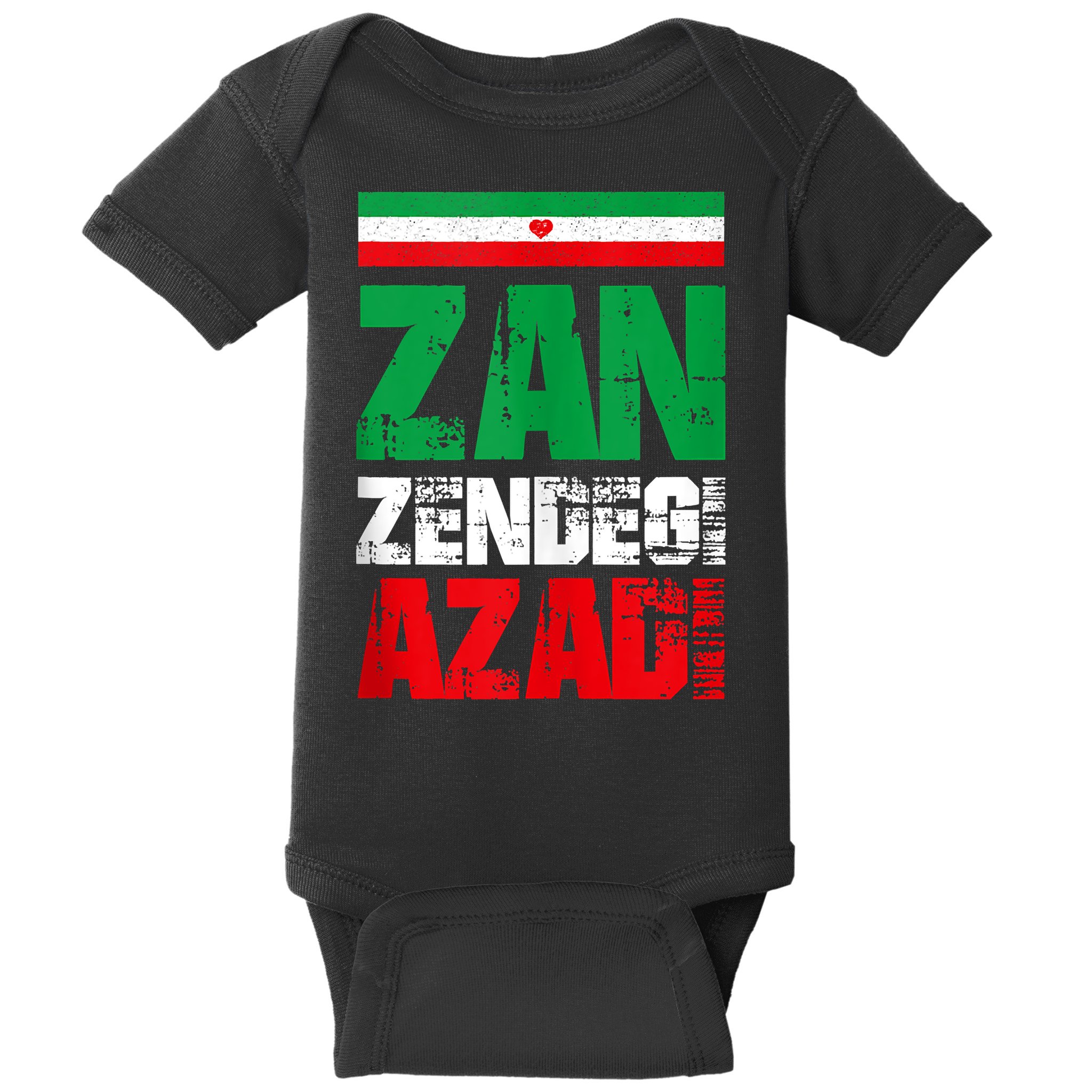 Free Iran Zan Zendegi Azadi Freedom Iran Azadi Persian Baby Bodysuit