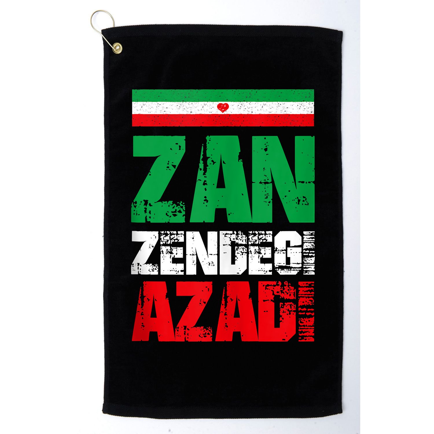 Free Iran Zan Zendegi Azadi Freedom Iran Azadi Persian Golf Towel