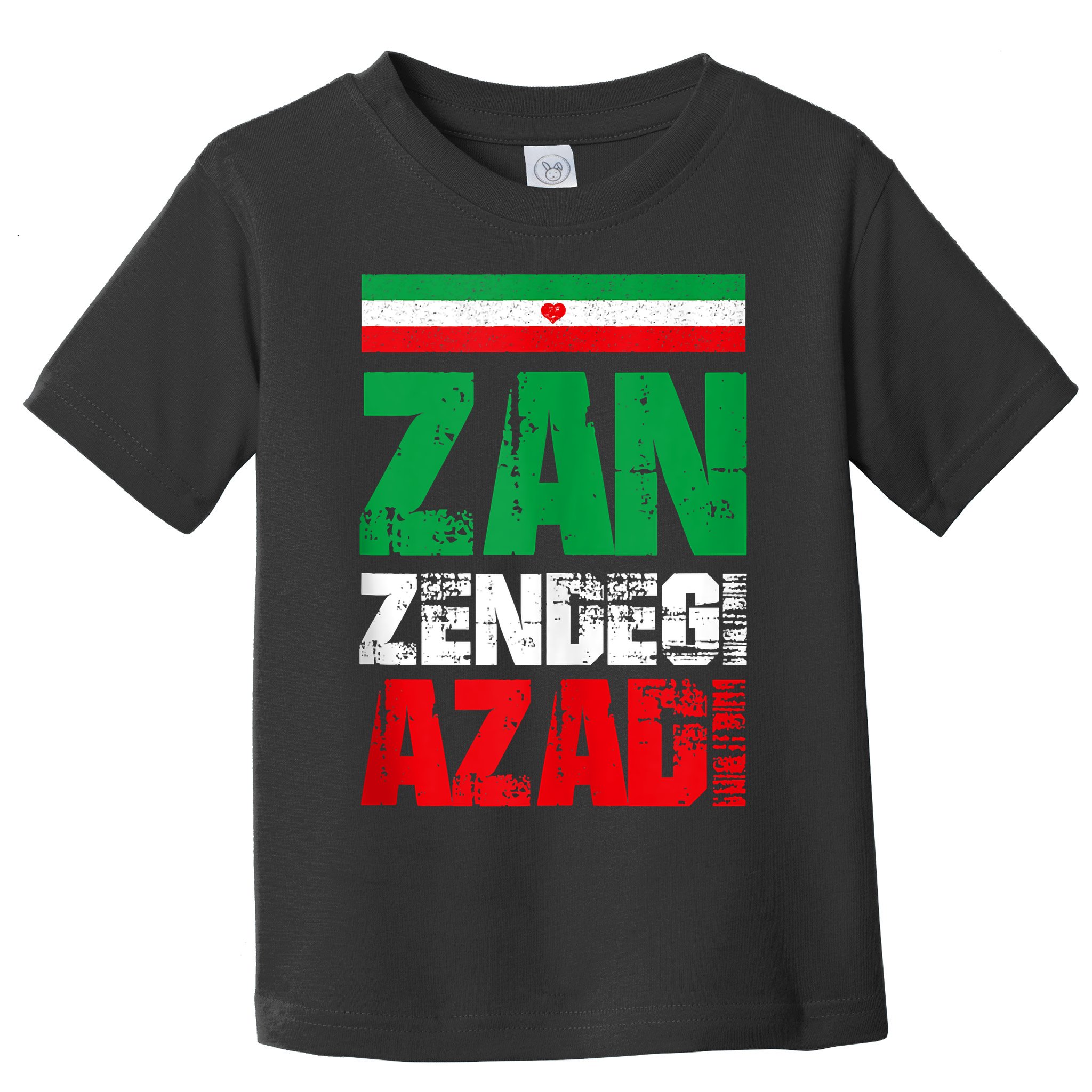 Free Iran Zan Zendegi Azadi Freedom Iran Azadi Persian Toddler T-Shirt