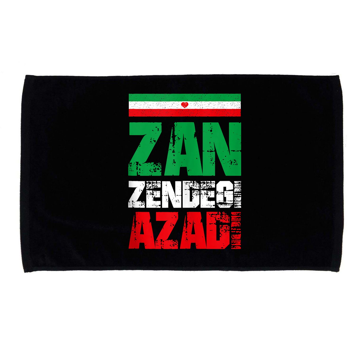 Free Iran Zan Zendegi Azadi Freedom Iran Azadi Persian Microfiber Hand Towel
