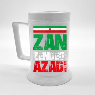 Free Iran Zan Zendegi Azadi Freedom Iran Azadi Persian Beer Stein