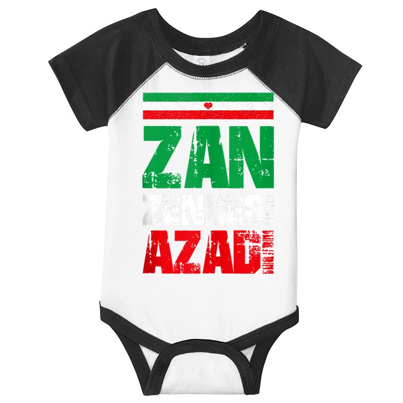 Free Iran Zan Zendegi Azadi Freedom Iran Azadi Persian Infant Baby Jersey Bodysuit