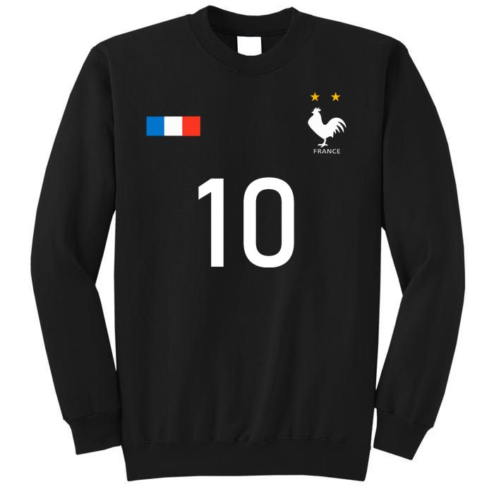 France Jersey 10 French Football Soccer Sweatshirt